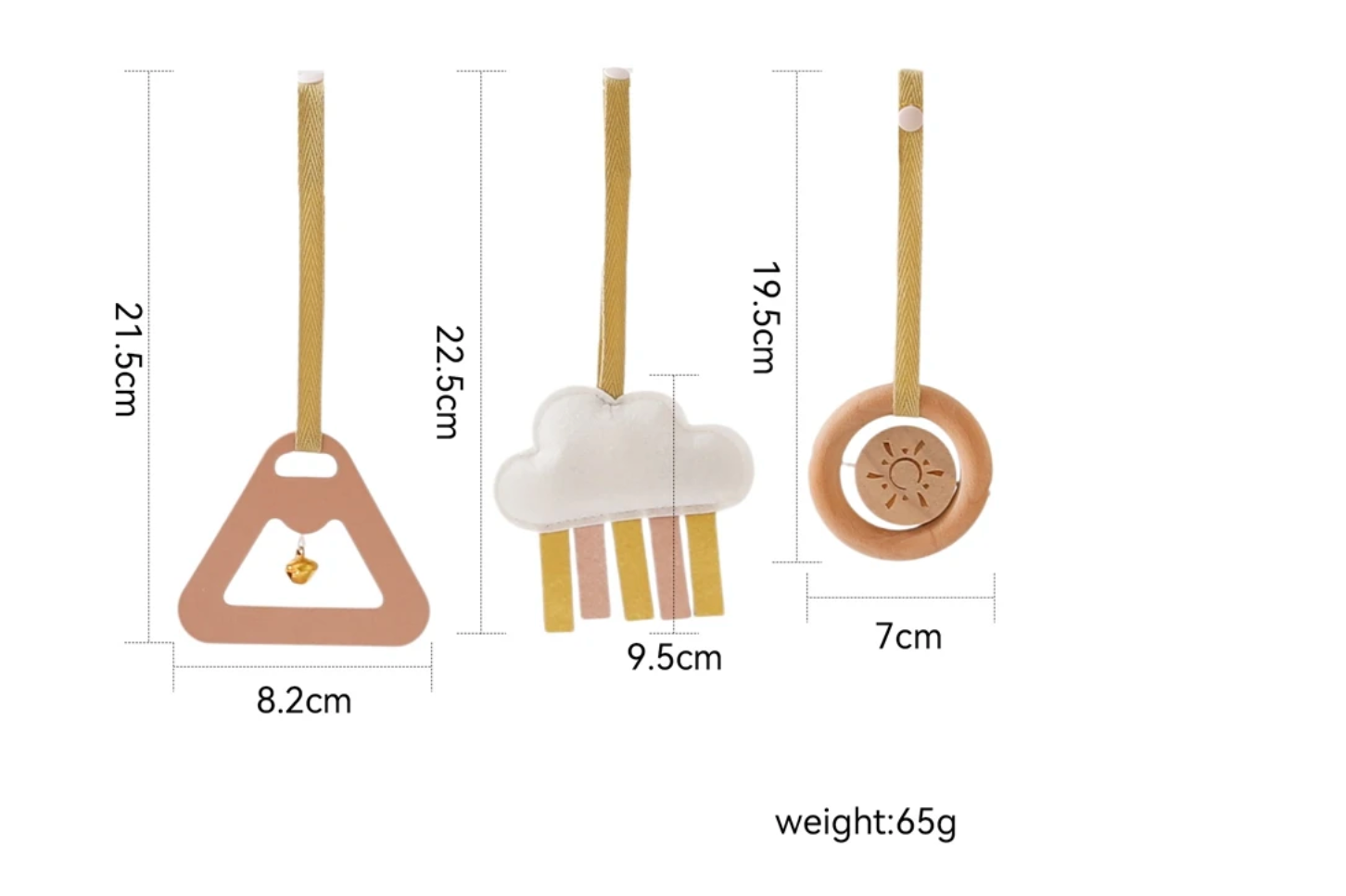 Aktivitetsophæng, baby gym toys