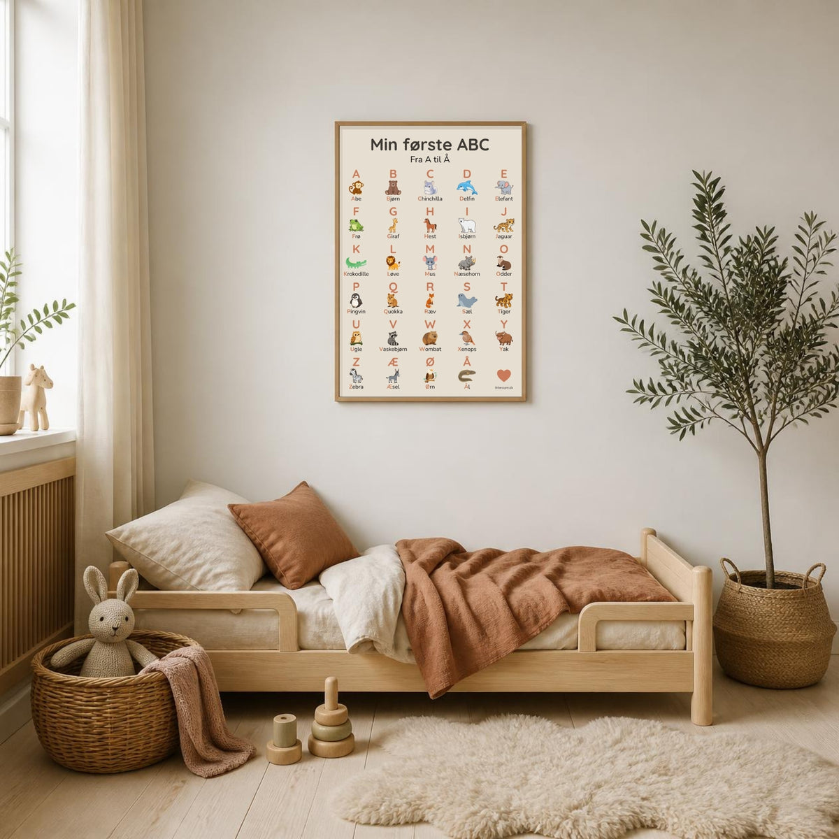 ABC-plakat – Min første ABC