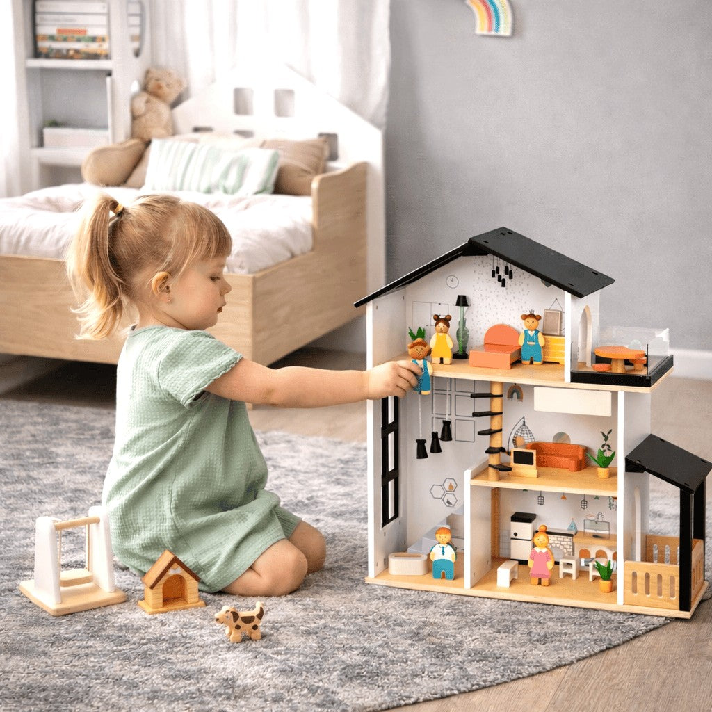 BusyKids NORDI Three-Storey Dollhouse, photo 2
