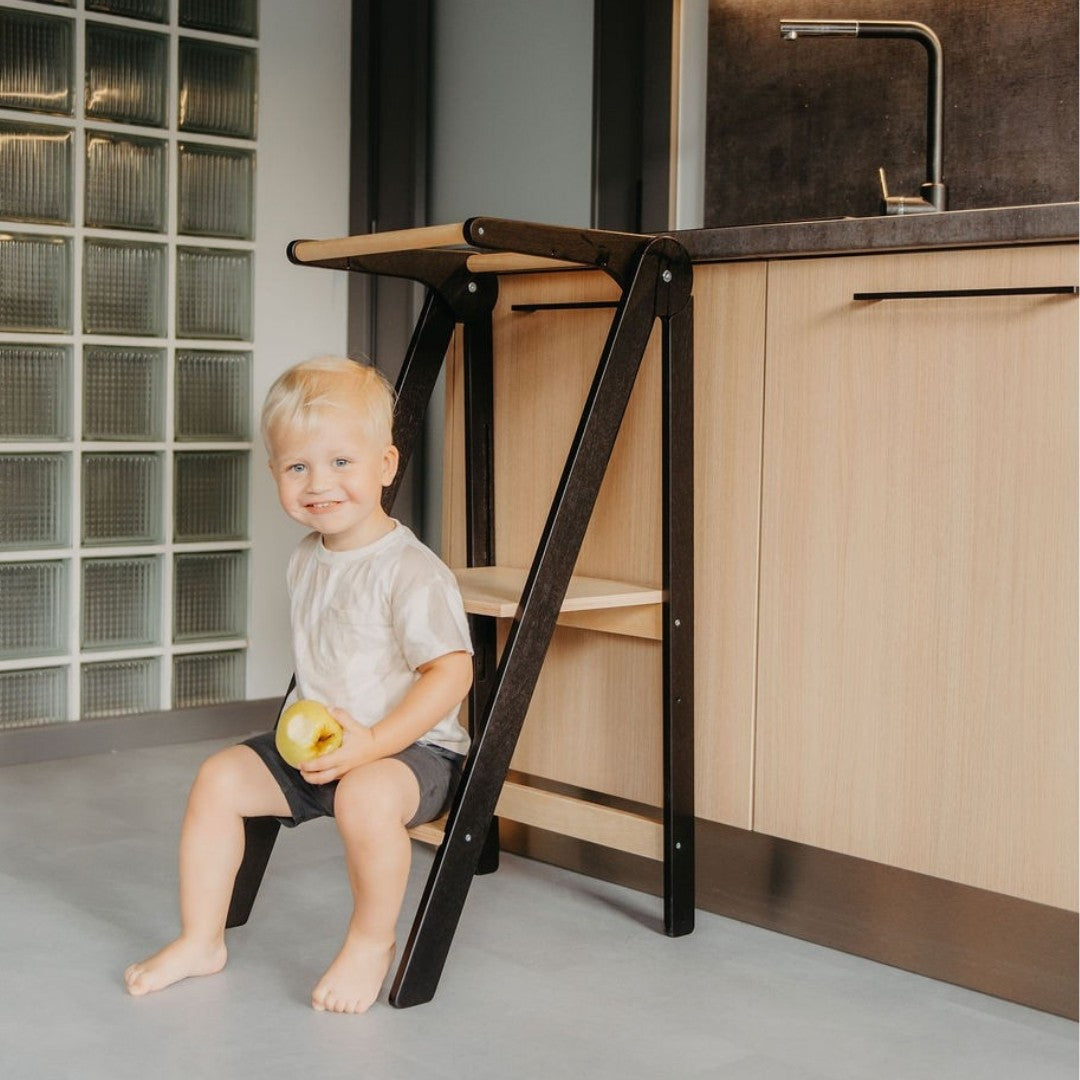 leg&go Foldable Kitchen Tower With Removable Rail