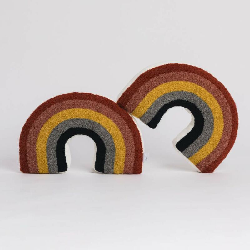 Rainbow pillow-4