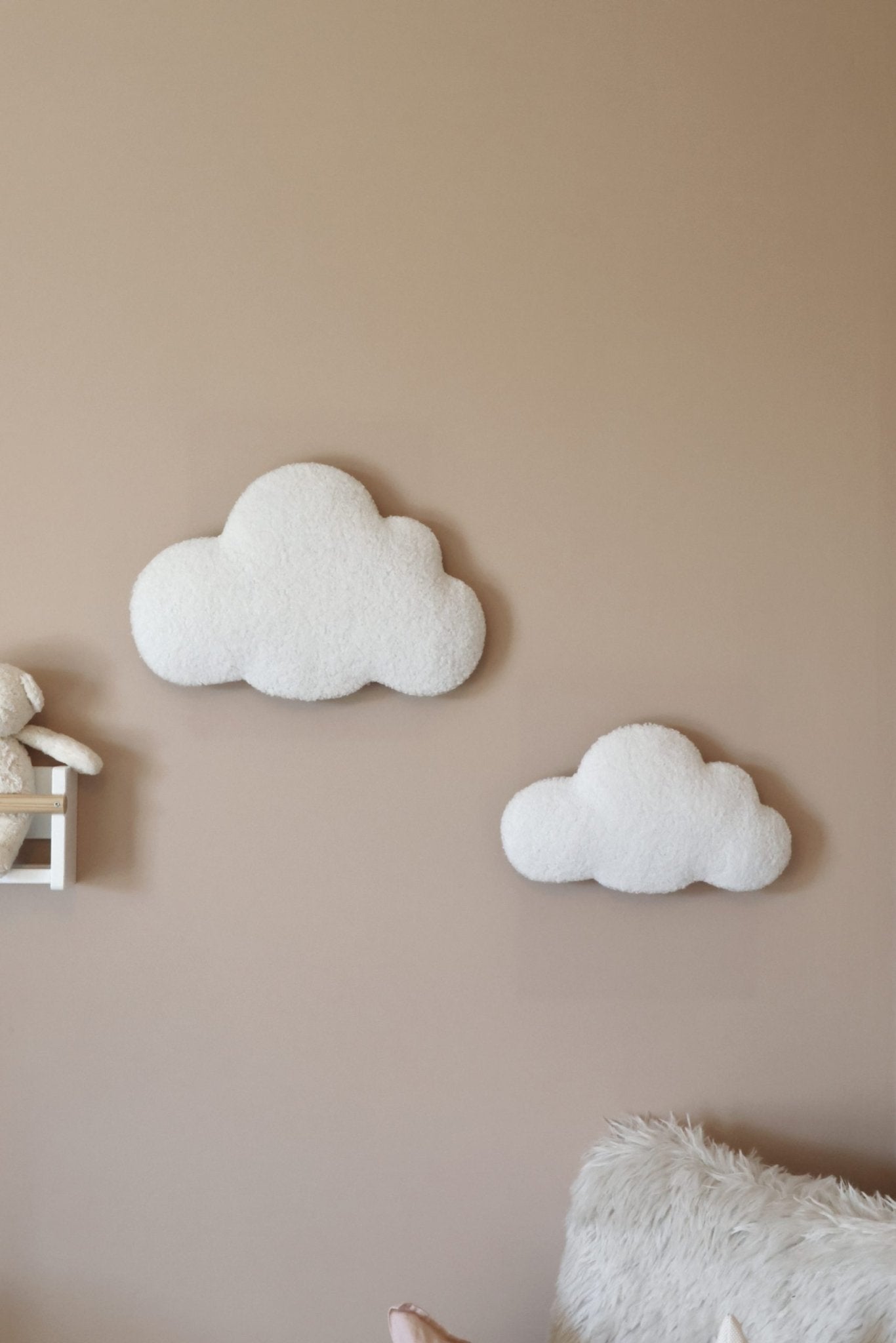 Cloud bouclé wall decor - Littleroom Boucle wall decoration