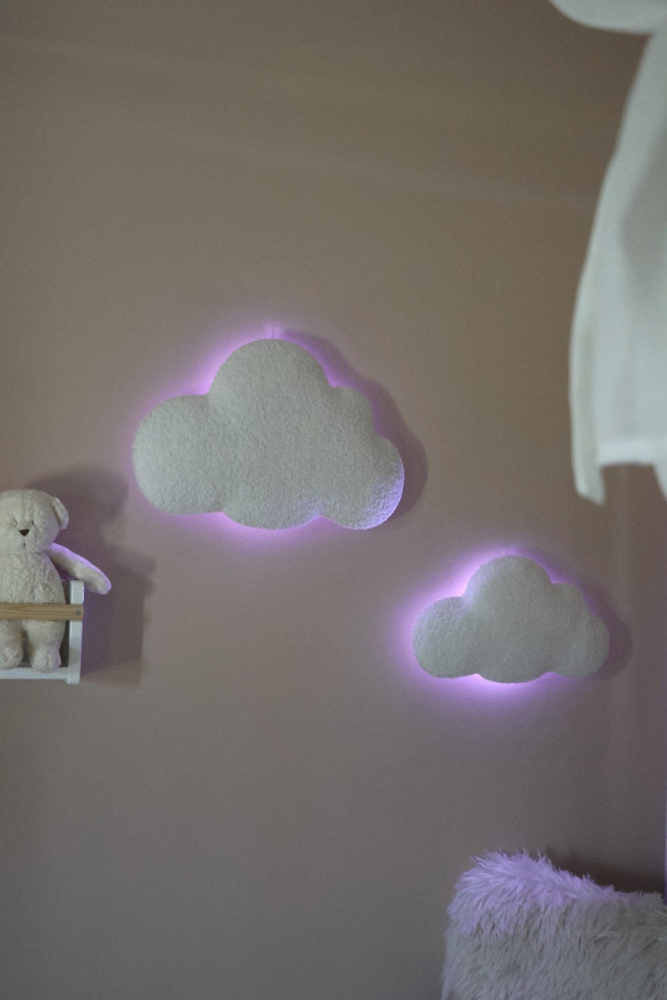 Cloud bouclé wall decor - Littleroom Boucle wall decoration