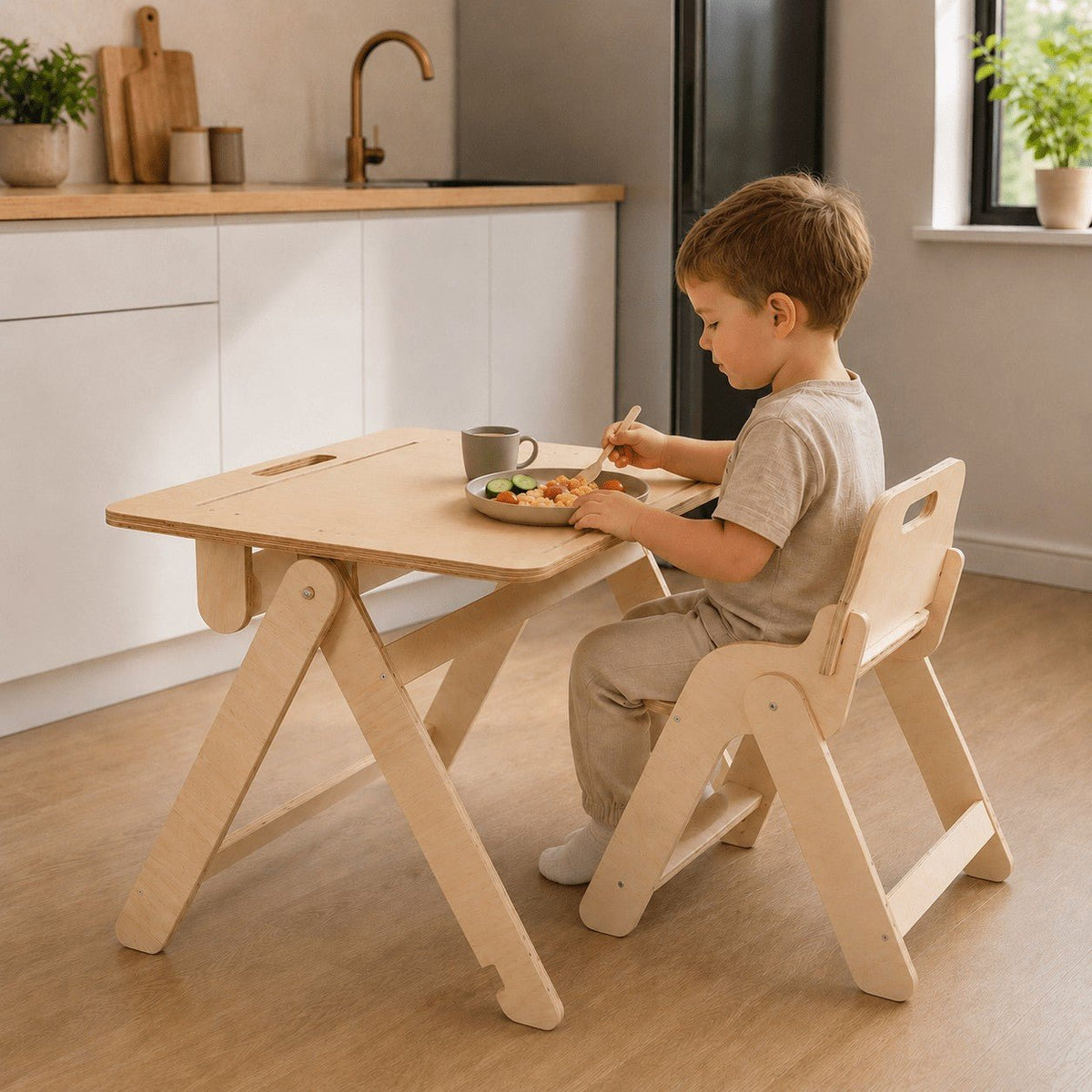 leg&go tegnebord 2-i-1 med papirrulle - Littleroom tegnebord