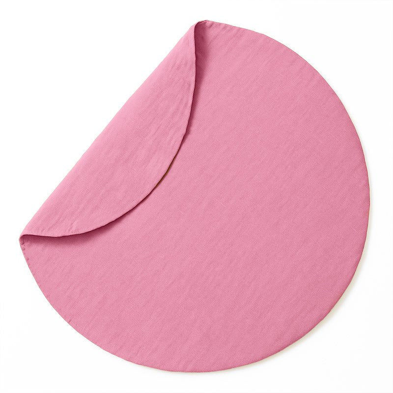 Tapis d'Eveil en Coton Bio Rose - Littleroom La Chambre