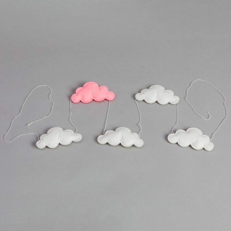 Garland - pink cloud-3