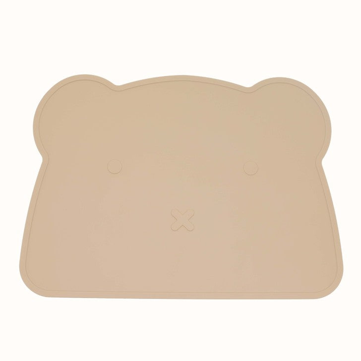 Baby Bear Shape Silicone Washable Insulated Placemat-10