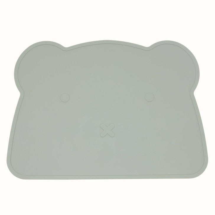 Baby Bear Shape Silicone Washable Insulated Placemat-5